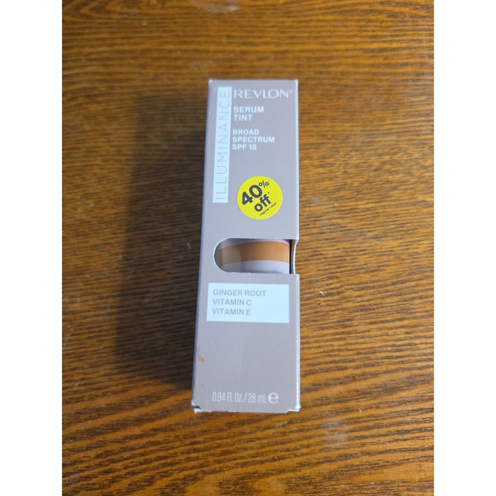 Revlon Illuminance Serum Tint Color: Rich Sand‎ #505 Size: 0.94 oz NIB Exp 2025